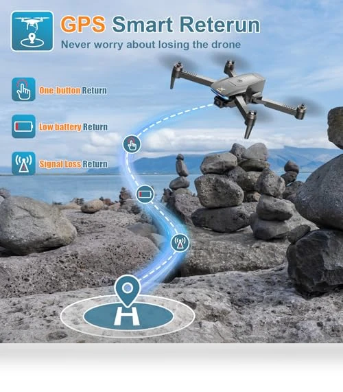 GPS Drones with Camera 4K — Drones, X-shop