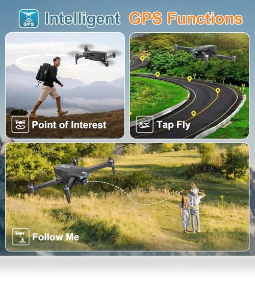 GPS Drones with Camera 4K — Drones, X-shop