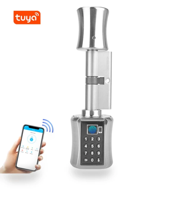 Smart Cylindrical Lock — Smart Home Security, Koogeelife