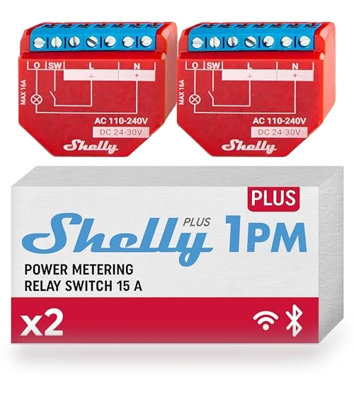 WiFi Smart Relay Switch with Power Metering Function — Relays, Allterco Robotics EOOD