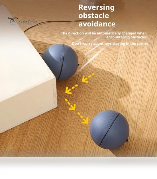 Automatic cat toy with rolling ball — Cat Playthings, Pet park