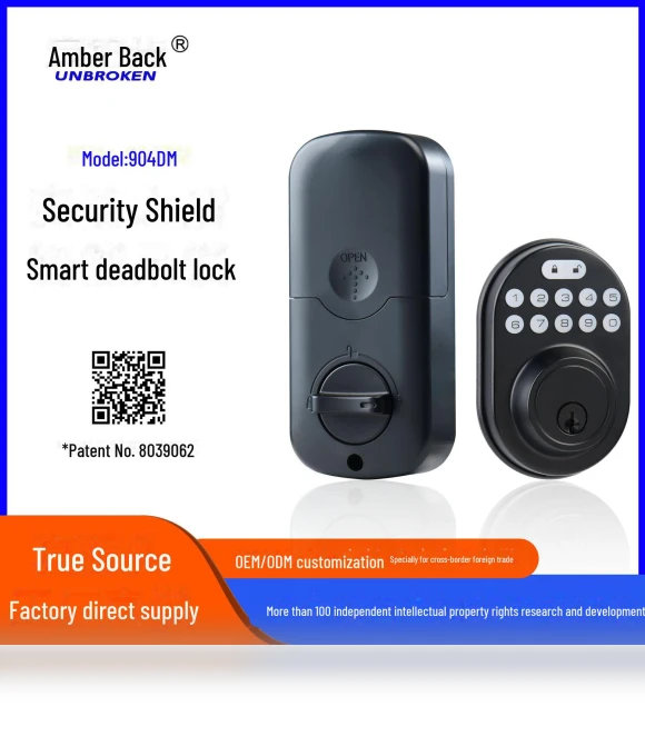 Smart Deadbolt Lock with Patented Password Protection — Padlocks & Hasps, Apex Gear