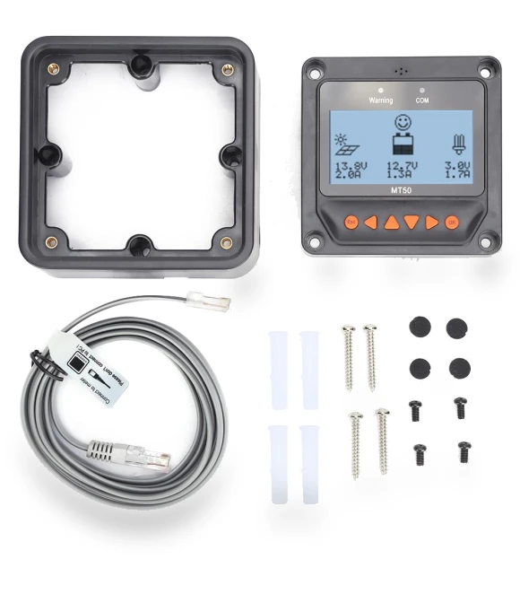 Solar Charge Controller with LCD Display — Power Management, Canaryy