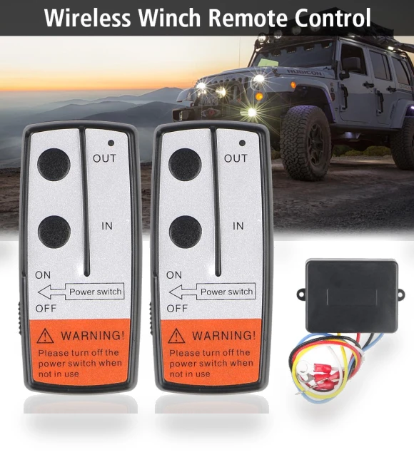 Universal Wireless Remote Switch Controller — Automotive Remote Controls, AINYSZIN Automotive Parts