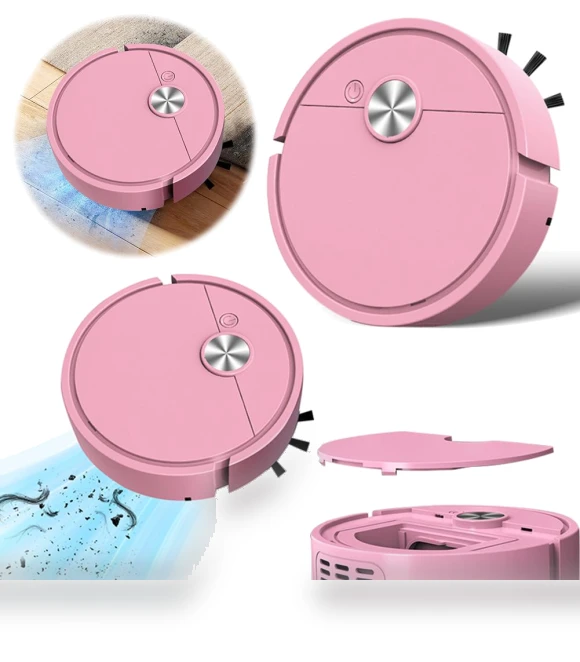 3-in-1 Sweeping Robot with Powerful Suction — Smart Cleaning Robots, Flowers living