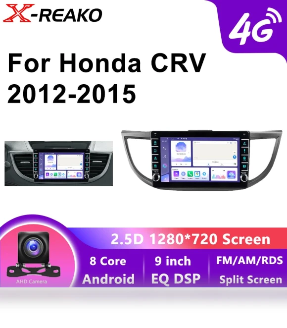 9-inch Carplay 2 Din Android 13 Car Stereo — Stereo Receivers, Reakosound