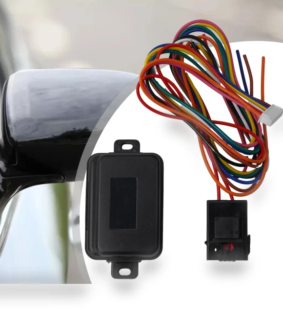 Automatic Folding System for Rear View Mirror — Interior Mirrors, Lntelligent Living Hall