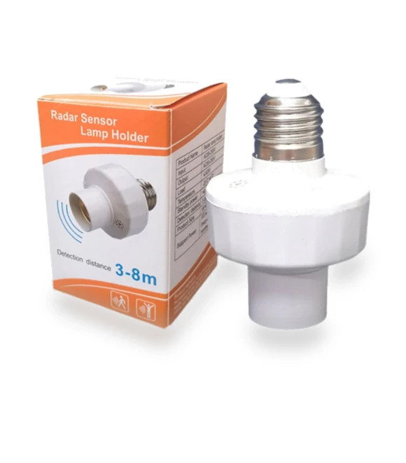 Induction Radar E27 Socket Smart Bulbs Room Adapter Switch — Smart Home Modules, 68 Infinite Voice