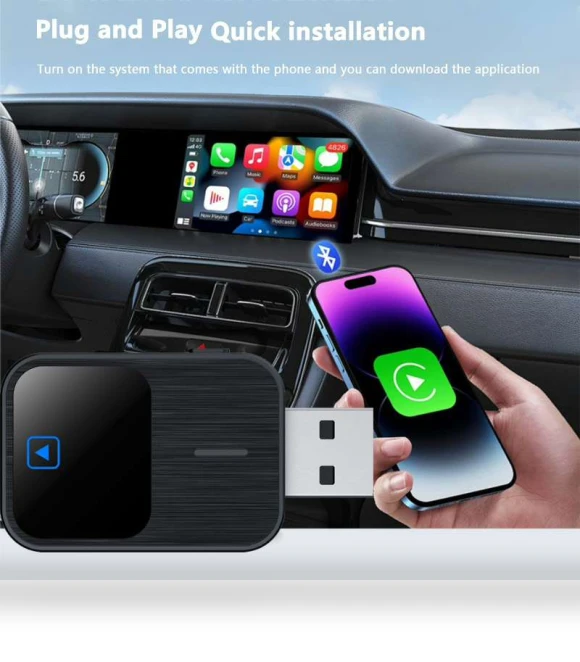 Mini AI Box Carplay 5G WiFi Bluetooth 5.0 Android Auto — Car Accessories & Gadgets, Auto Home Solutions