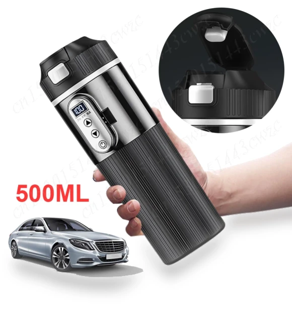 Smart Temperature Sensor Car Heating Cup — Beverage Warmers, Home Furnishing Department Mall