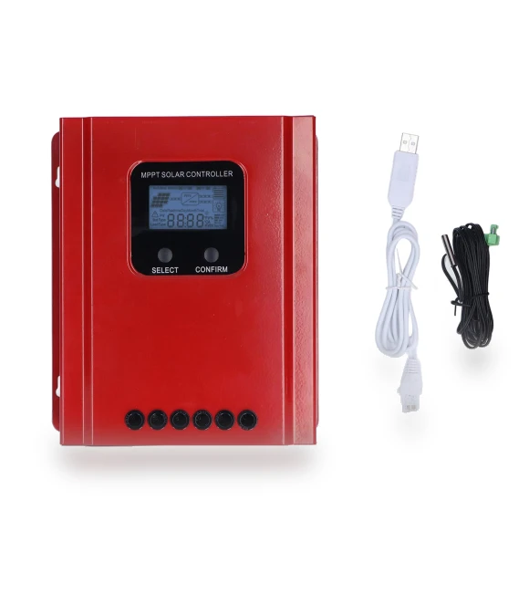 Solar Charge Controller with LCD Display — Power Management, PJWWADQ