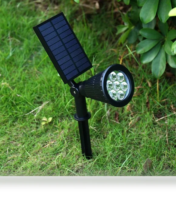Solar Powered LED Lawn Lamp — Garden Illumination, Optimized General