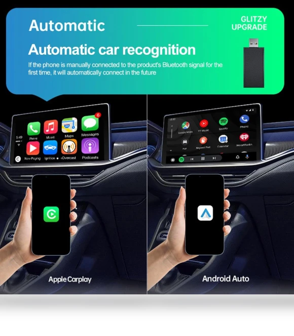 Wireless Carplay and Android Auto AI Box — Car Accessories & Gadgets, Auto Home Solutions