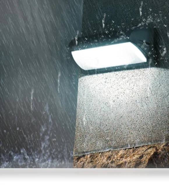 LED Wall Lamp Light with Motion Sensor — Outdoor Security & Flood Lighting, Good Household Items