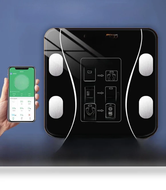 Smart Bluetooth Body Fat Scale — Body Composition Analysis, Beiyue