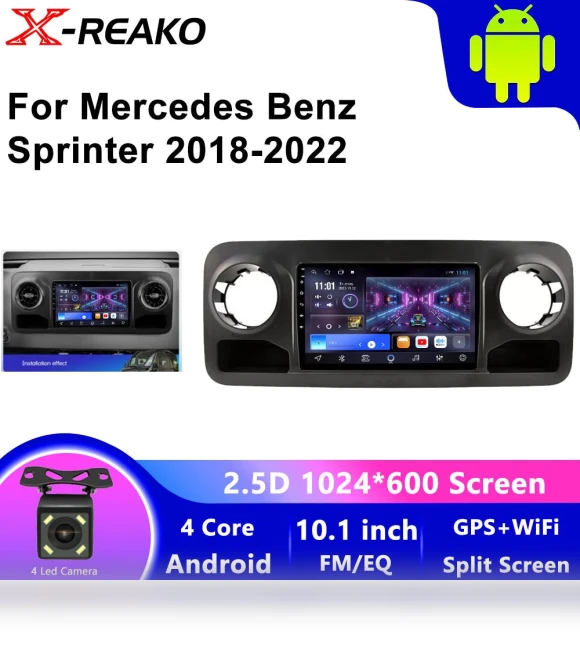 Android 13 Car Radio for Mercedes Benz Sprinter — Stereo Receivers, X-REAKO Global Car Radio