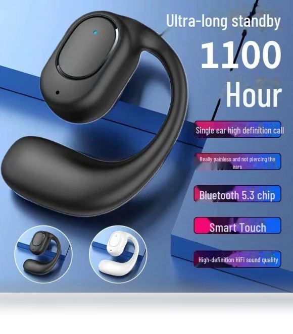 Bluetooth Headset with Over-Ear Hook — Headsets, Best Electronics