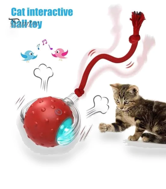 Interactive Cat Toy with Rolling Ball — Cat Playthings, Pet park