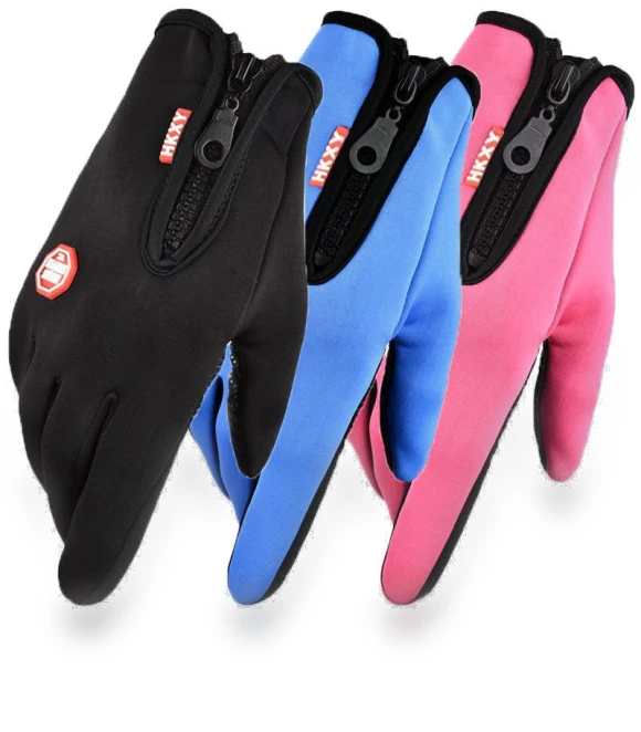 Outdoor Full-Finger Non-Slip Touchscreen Gloves — Gloves, TopSky