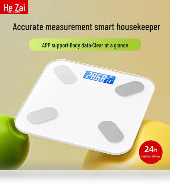 Smart Rechargeable Body Fat Scale — Weight Management Tools, Small Appliances