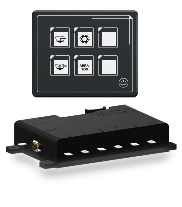 6P LED Touch Control Panel — RV Electronics & Gadgets, Chic Home
