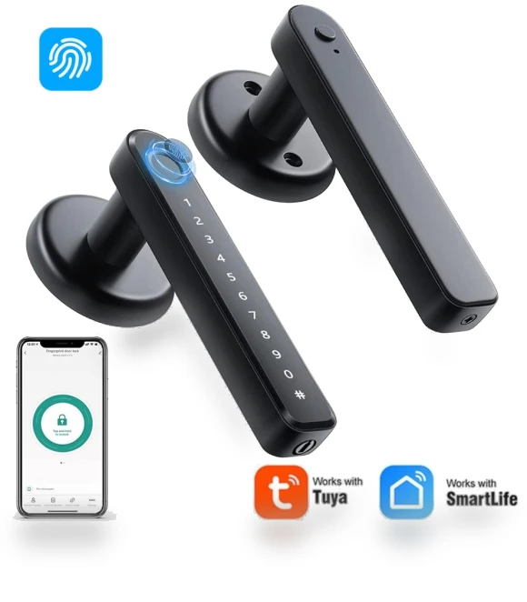 Digital Electronic Fingerprint Door Lock — Smart Home Security, Super Dream Home