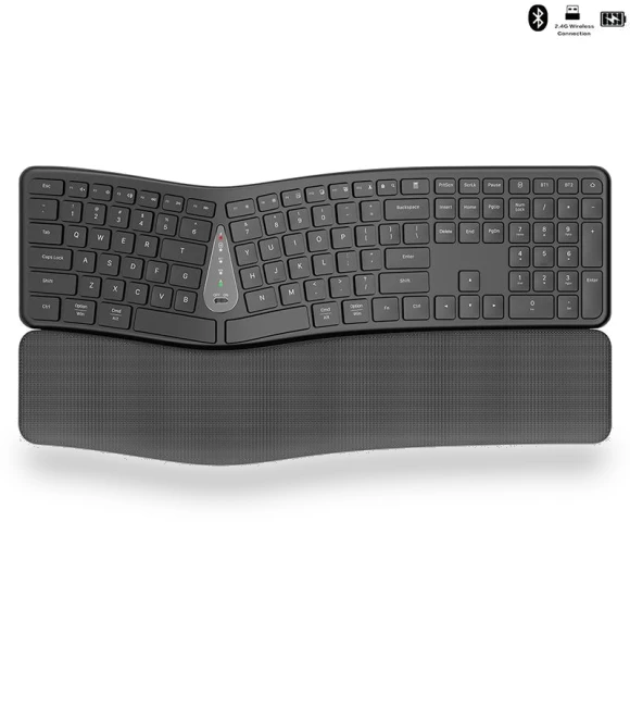 Ergonomic Bluetooth Keyboard — Keyboards, GYROBALL