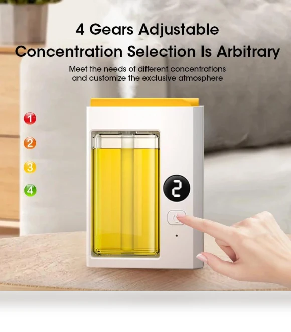 Smart Aromatherapy Device with Night Light — Diffusers, Cozy Cottage-Relax