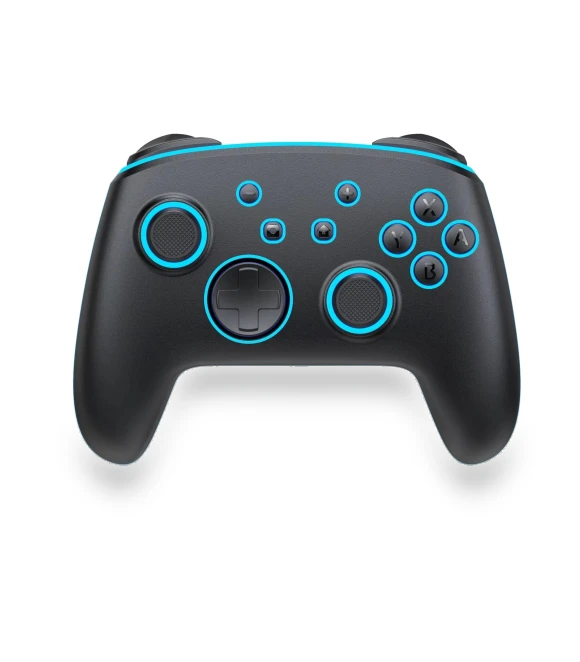Wireless Controller with Colorful Light Effect — Gaming Controllers, FourAll Video Games Accessories
