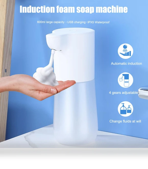 Automatic Induction Foam Soap Dispenser — Care Dispensers, DC-HOME-3