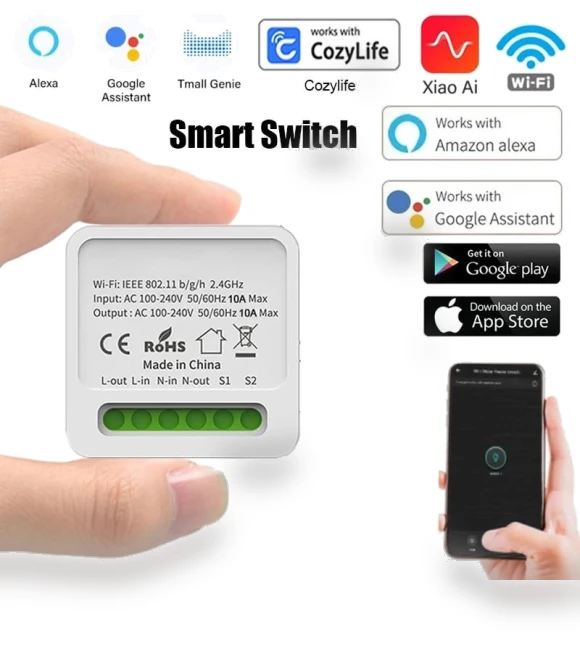 Wi-Fi Smart Switch — Smart Home Hubs & Controllers, Good Household Items