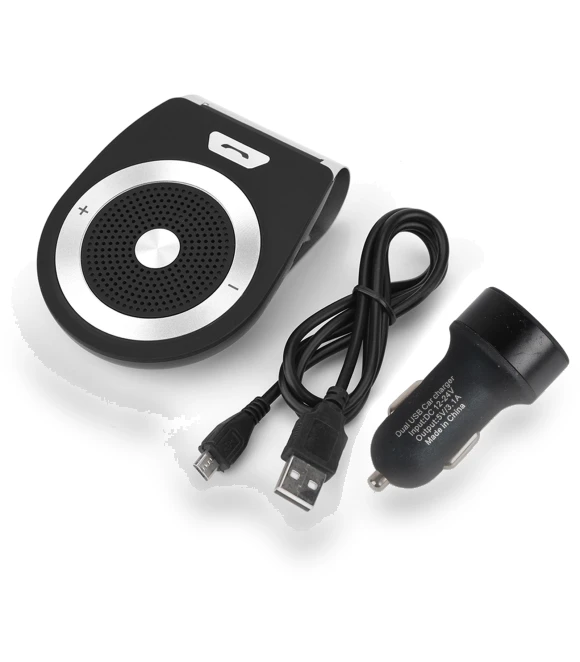 Wireless Bluetooth Hands-Free Car Kit with Sun Visor Clip — Phone Accessories, VehicleKit
