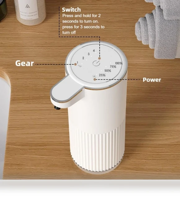 Automatic Liquid Soap Dispenser — Care Dispensers, DC-HOME Textile