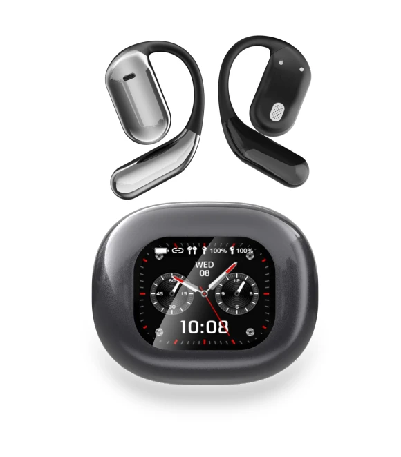 Bluetooth Headphones with Touch Screen — Over-Ear Headphones, QUEED