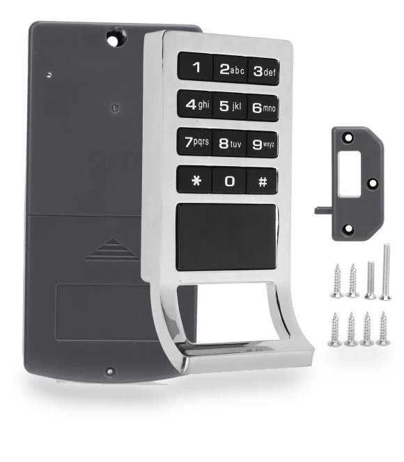 Digital Touch Screen Lock with Keypad — Padlocks & Hasps, Meterk