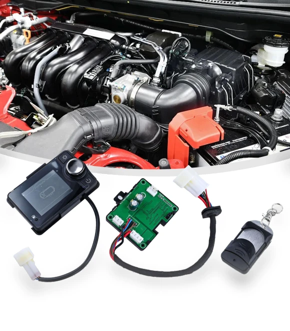 LCD Controller for Air Diesel Heater — Water & Oil Temperature, Cars Auto Home