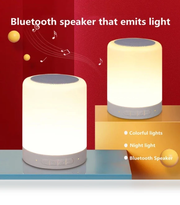 LED Night Lights Wireless Bluetooth Lamps — Night Lights, DC-HOME-3