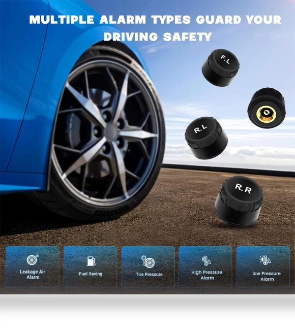 USB Android TPMS Tire Pressure Monitoring Alarm System — TPMS Sensor Replacements, Auto Launcher