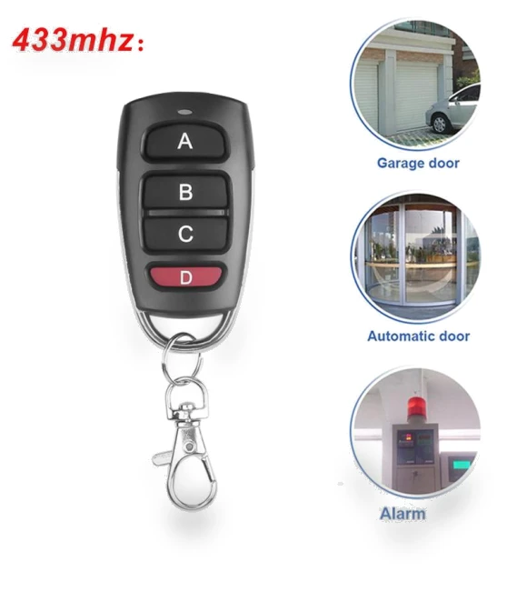 433 MHz Garage Door Opener Remote Control — Keypads & Remotes, Dream Garage
