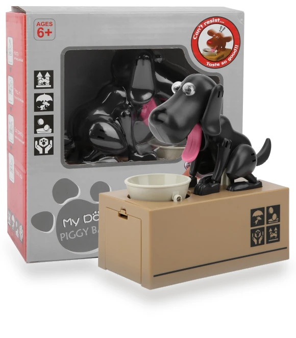 Robotic Dog Piggy Bank — Savings & Piggy Banks, Tooarts