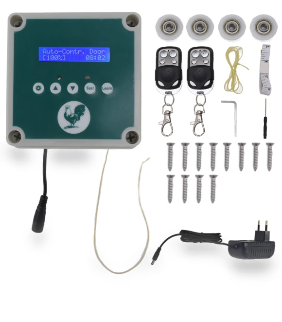 Automatic Chicken Coop Door Controller — Poultry Hydration Solutions, TOMTOP JMS