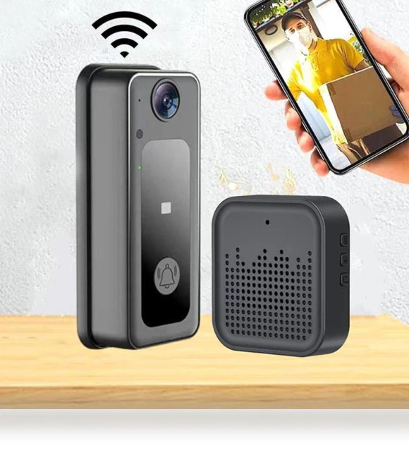 High Definition Wireless Video Doorbell — Smart Home Security, Chic Home