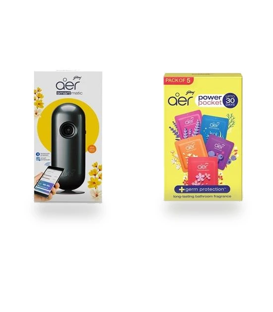 Smart Matic Automatic Air Freshener with Bluetooth — Car Air Fresheners, Godrej