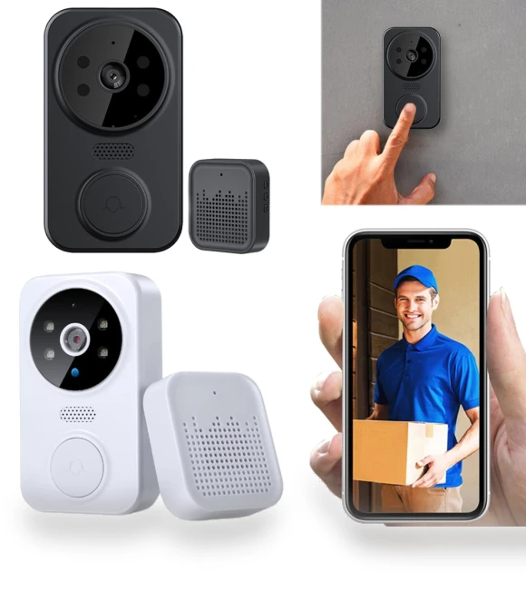 Smart Video Doorbell Camera — Smart Home Security, Chic Home