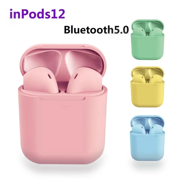 Bluetooth 5.0 Mini Earbuds with Touch Control — In-Ear Headphones, ping Day