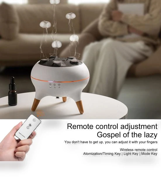 Essential Oil Diffuser with LED Light — Diffusers, yixiubaoo