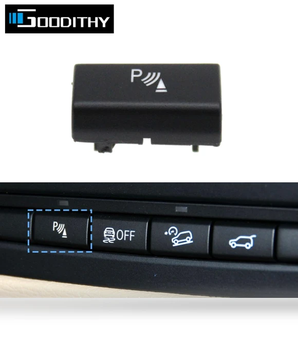 Parking Sensor Radar Switch Button Cover — Radar Detectors