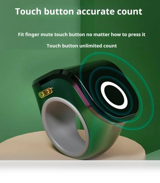 Smart Time Counting Ring — Smart Rings, caicaichen