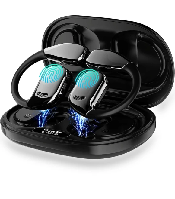 AI Real-Time Translator Earbuds — Language Translators, Junmaocun