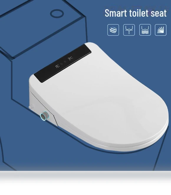 Heated Toilet Seat with Remote Control — Bathroom Essentials, WoW Home
